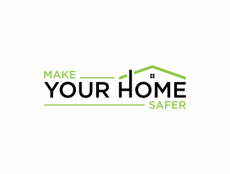 Make Your Home Safer logo design by eagerly
