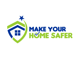 Make Your Home Safer logo design by serprimero