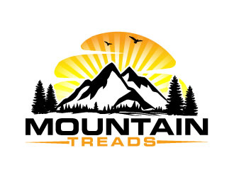 Mountain Treads logo design by AamirKhan
