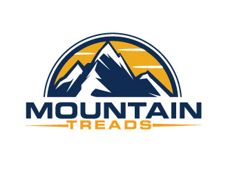 Mountain Treads logo design by AamirKhan