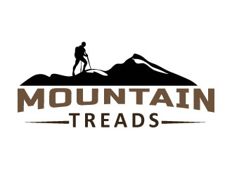 Mountain Treads logo design by Suvendu