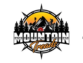 Mountain Treads logo design by Suvendu