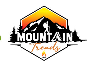 Mountain Treads logo design by MonkDesign