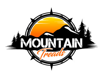Mountain Treads logo design by daywalker