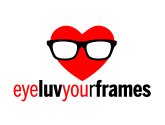 eyeluvyourframes logo design by AamirKhan