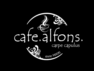 Cafe Alfons logo design by PRN123