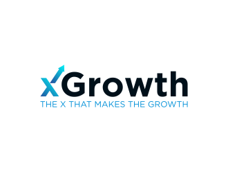 xGrowth logo design by gusth!nk