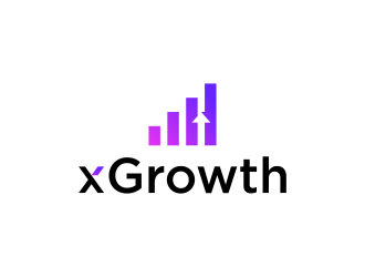 xGrowth logo design by funsdesigns
