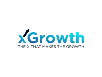 xGrowth logo design by gusth!nk