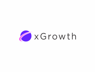 xGrowth logo design by santrie