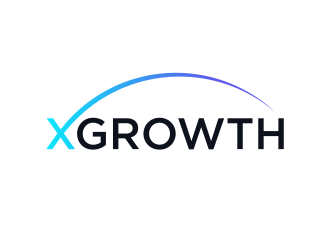xGrowth logo design by Galfine