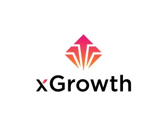 xGrowth logo design by funsdesigns