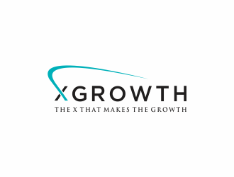 xGrowth logo design by santrie
