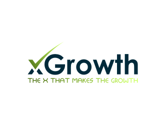 xGrowth logo design by peundeuyArt