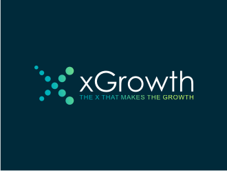 xGrowth logo design by peundeuyArt