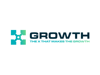 xGrowth logo design by peundeuyArt