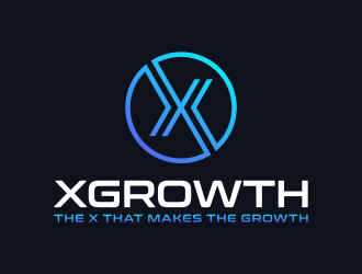 xGrowth logo design by Galfine