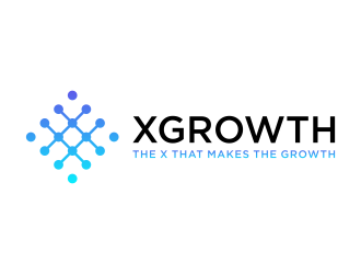 xGrowth logo design by Galfine