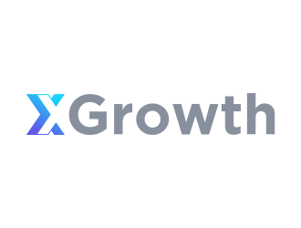 xGrowth logo design by roulez