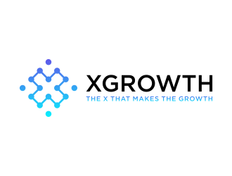 xGrowth logo design by Galfine