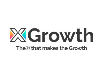 xGrowth logo design by ksantirg