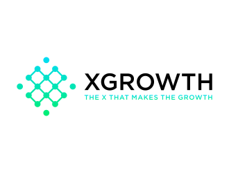 xGrowth logo design by Galfine