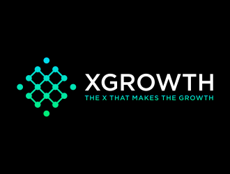 xGrowth logo design by Galfine