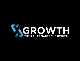 xGrowth logo design by roulez