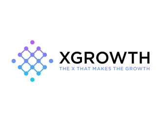 xGrowth logo design by Galfine