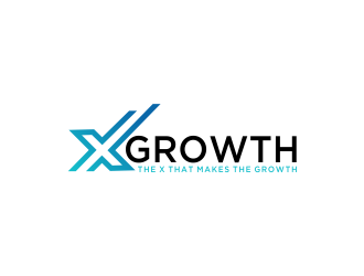 xGrowth logo design by oke2angconcept