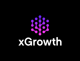 xGrowth logo design by mukleyRx