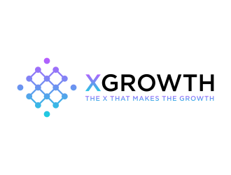 xGrowth logo design by Galfine