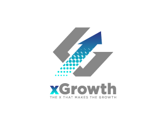 xGrowth logo design by WRDY
