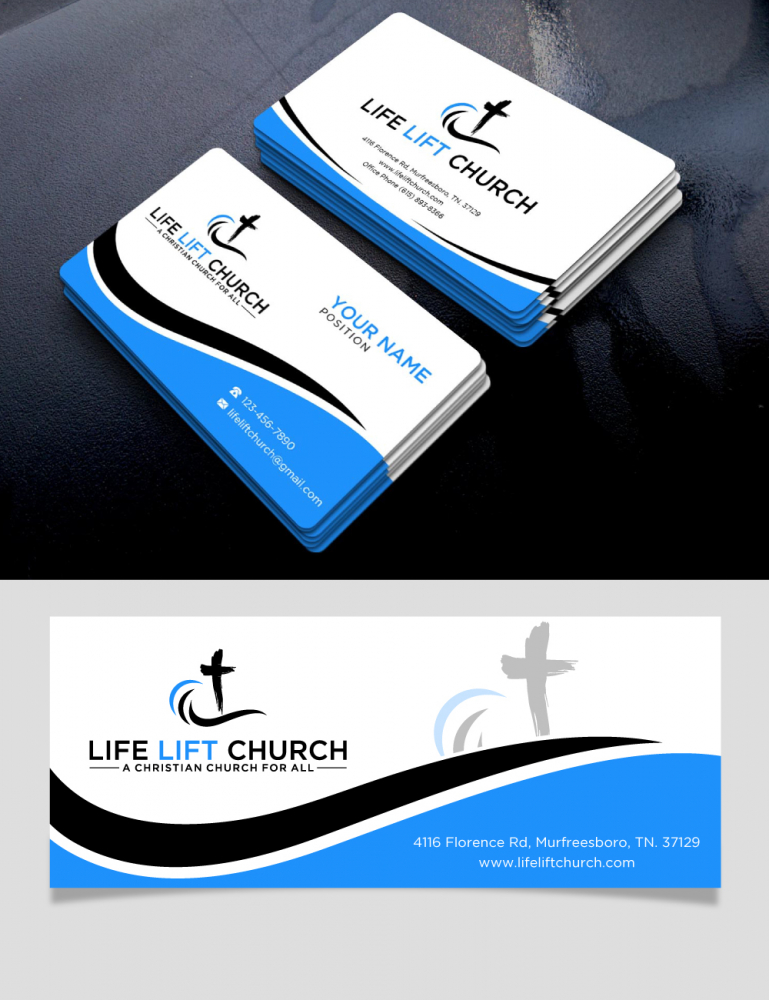 Life Lift Church logo design by labo