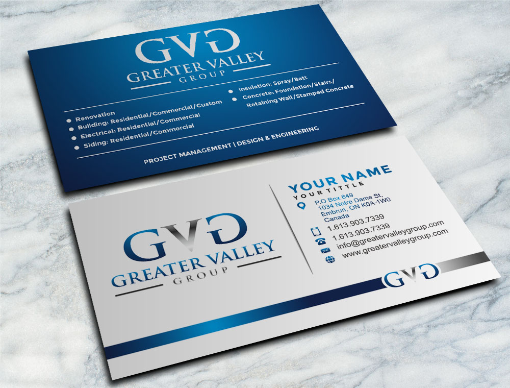 Greater Valley Group (GVG) logo design by zizze23