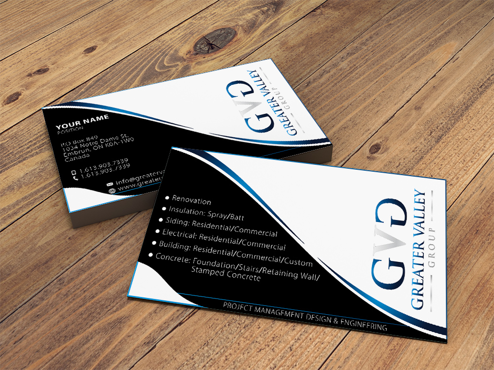 Greater Valley Group (GVG) logo design by Sofia Shakir