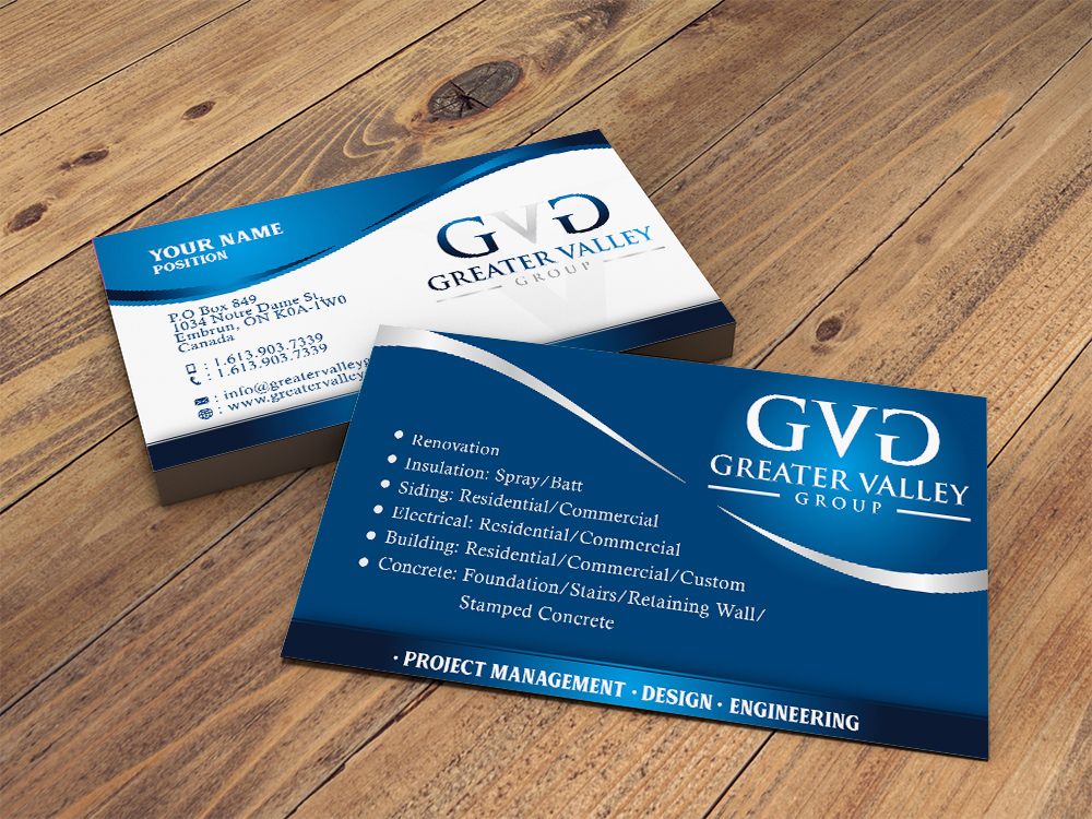 Greater Valley Group (GVG) logo design by Sofia Shakir