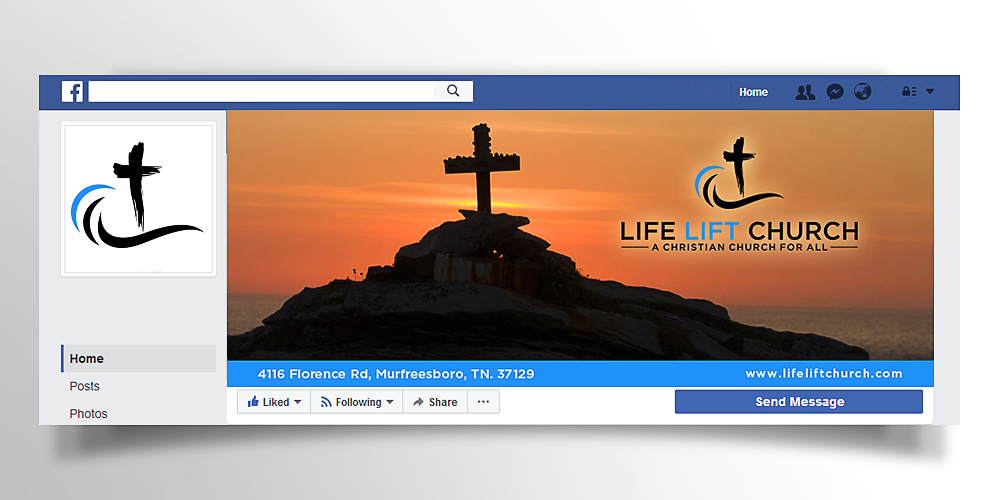 Life Lift Church logo design by scriotx