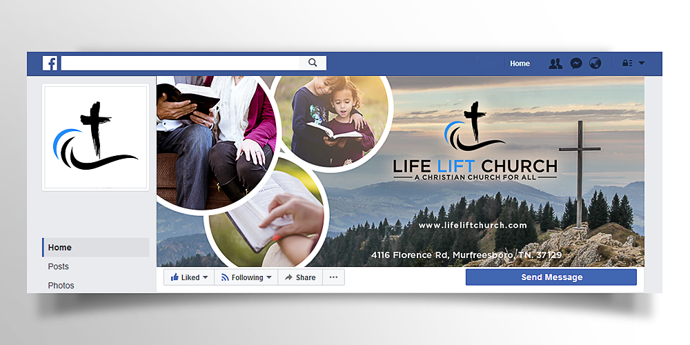 Life Lift Church logo design by scriotx