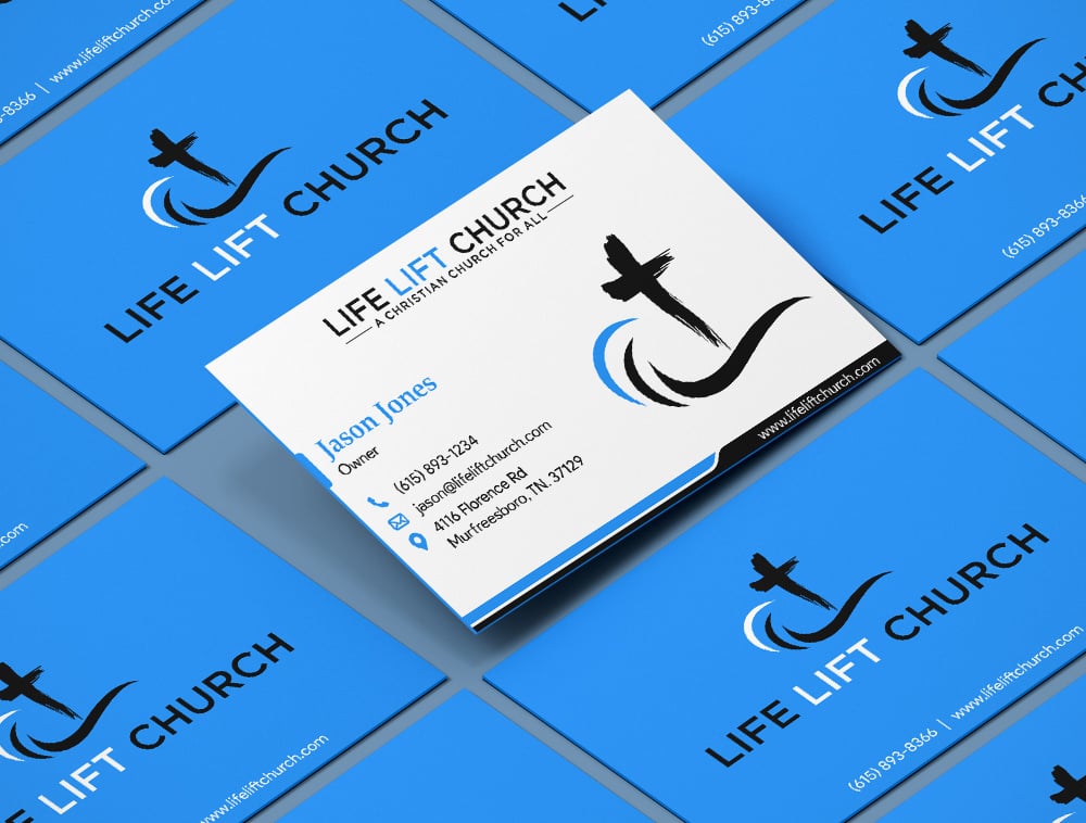 Life Lift Church logo design by Niqnish