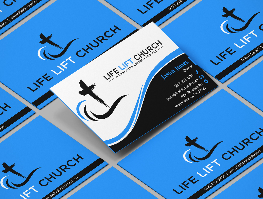 Life Lift Church logo design by Niqnish