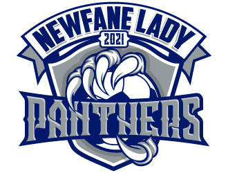 NEWFANE LADIES SOCCER logo design by LucidSketch