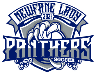 NEWFANE LADIES SOCCER logo design by LucidSketch