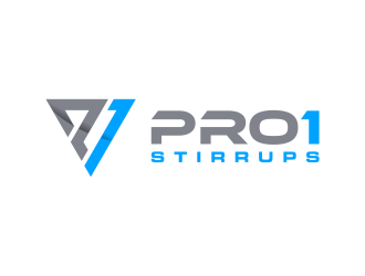 Pro1 Stirrups logo design by Asani Chie