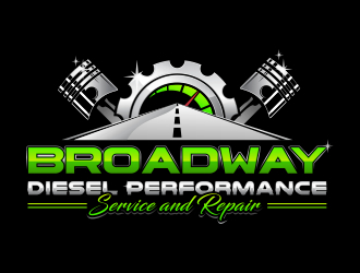 Broadway Diesel Performance logo design by naldart