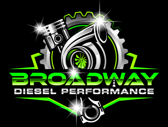 Broadway Diesel Performance logo design by Suvendu