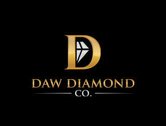 Daw Diamond Co. logo design by MarkindDesign