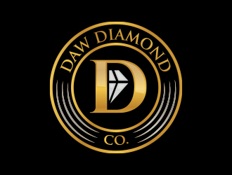 Daw Diamond Co. logo design by MarkindDesign