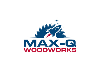 Max-Q Woodworks logo design by MarkindDesign