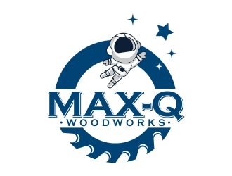 Max-Q Woodworks logo design by rizuki